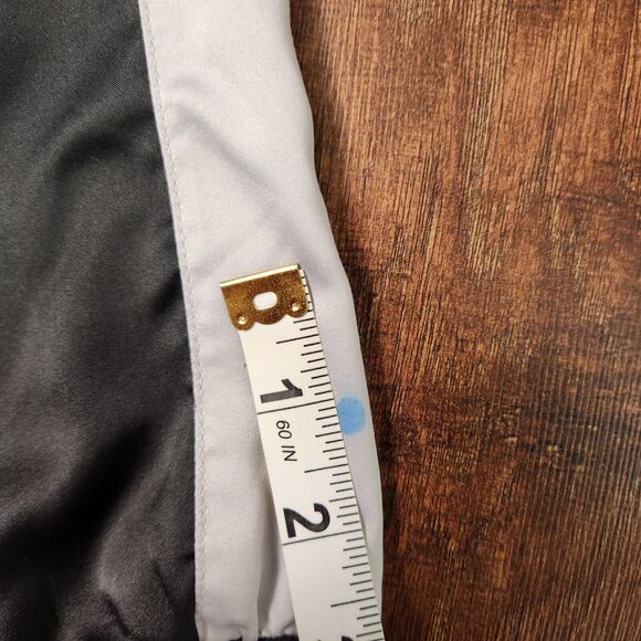 Converse Black Lightweight Zip Up Jacket Girls Size Medium 10-12 Years FLAWED - Picture 5 of 8